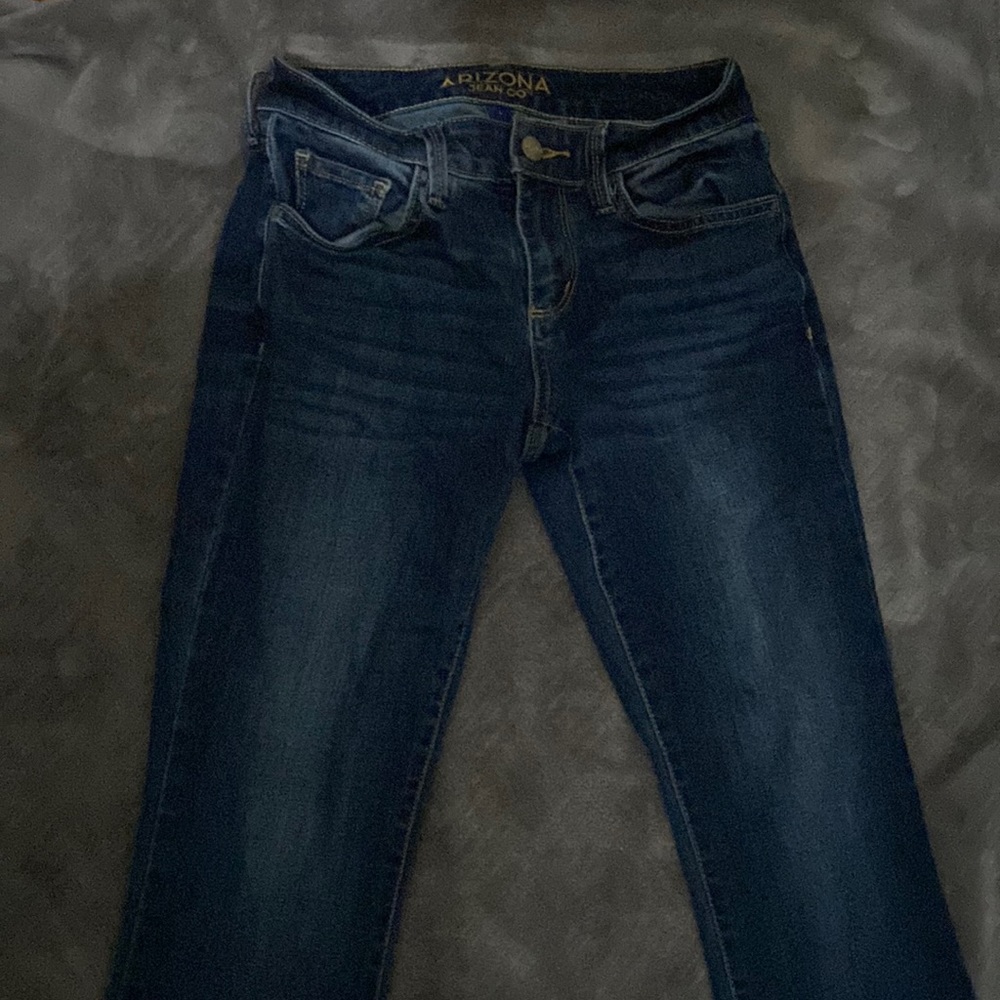 Levi’s Dark Blue bootcut jeans. Worn once.